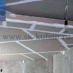 Использование гипсокартона для потолка