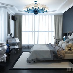 дизайн интерьера спальной комнаты