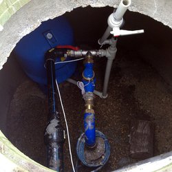 колодец - монтаж насосного оборудования для скважины